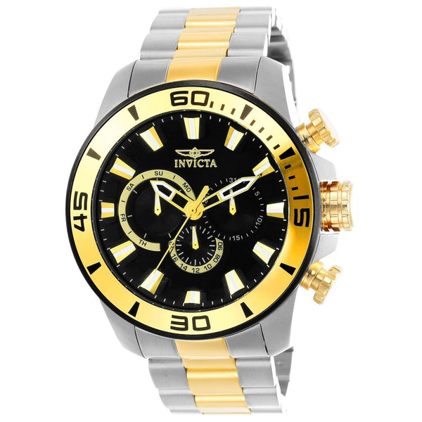 Invicta Men's 22588 Pro Diver Gold-Tone and Silver Stainless Steel Watch