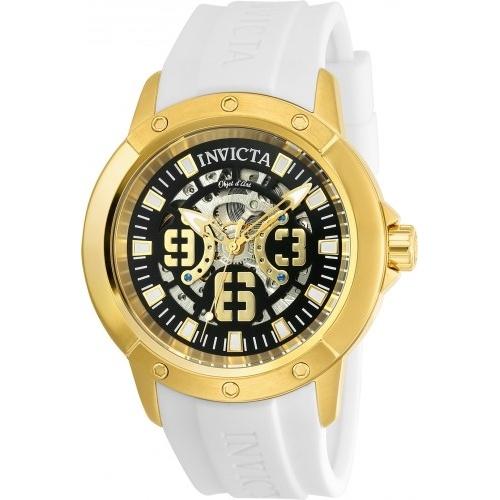 Invicta Men's 22630 Objet D Art Automatic White Silicone Watch