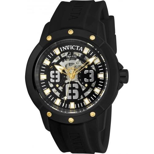 Invicta Men's 22632 Objet D Art Black Silicone Watch