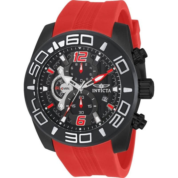 Invicta Men's 22810 Pro Diver Red Silicone Watch