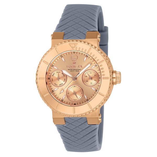 Invicta Women's 22955 Gabrielle Union Grey Silicone Watch