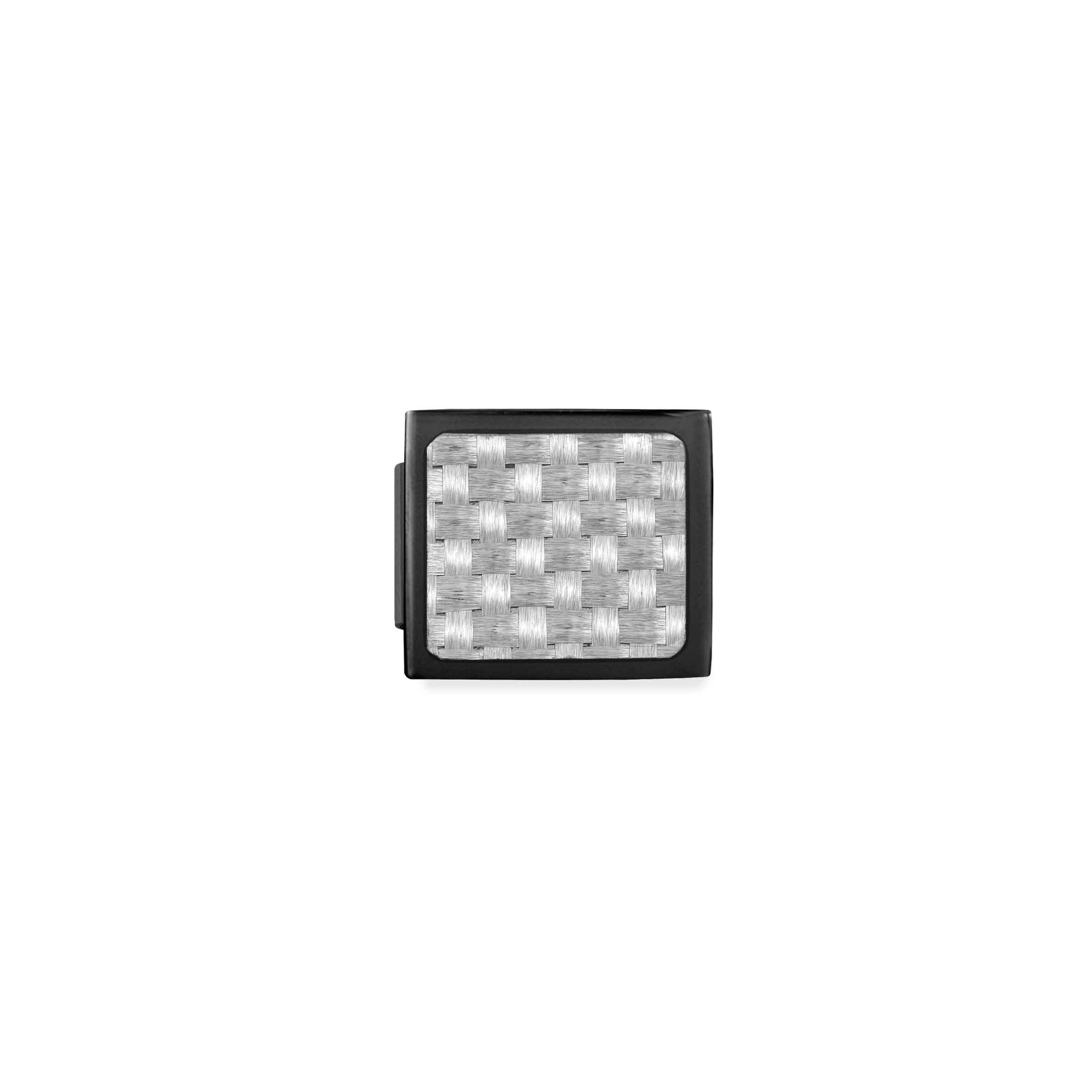 Composable GLAM Black PVD Link, Grey Carbon