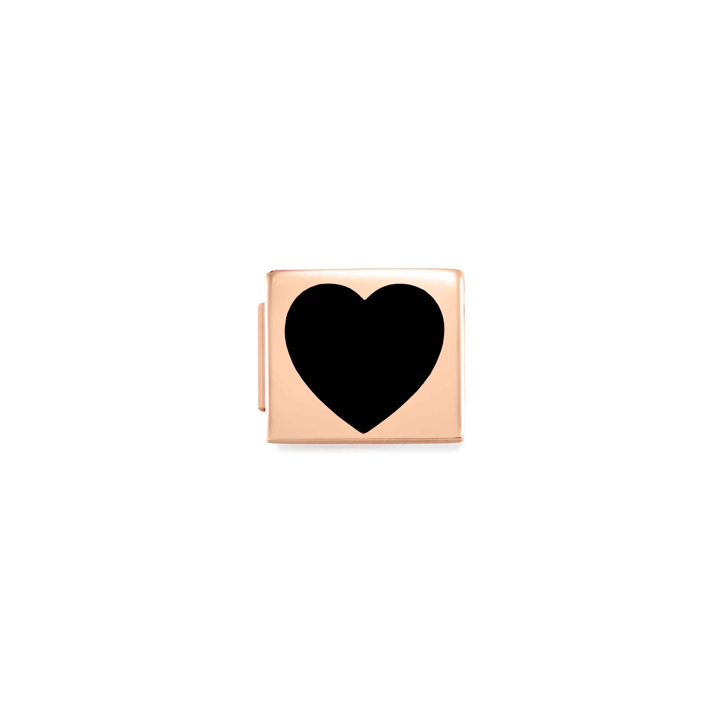 Composable GLAM Link Heart Black