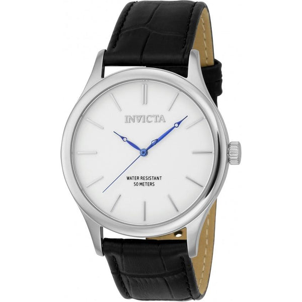 Invicta Men's 23023 Vintage Black Leather Watch