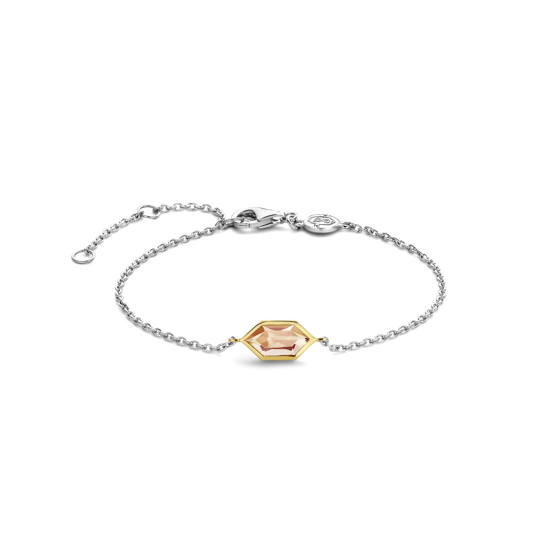 Showcases a captivating nude pink