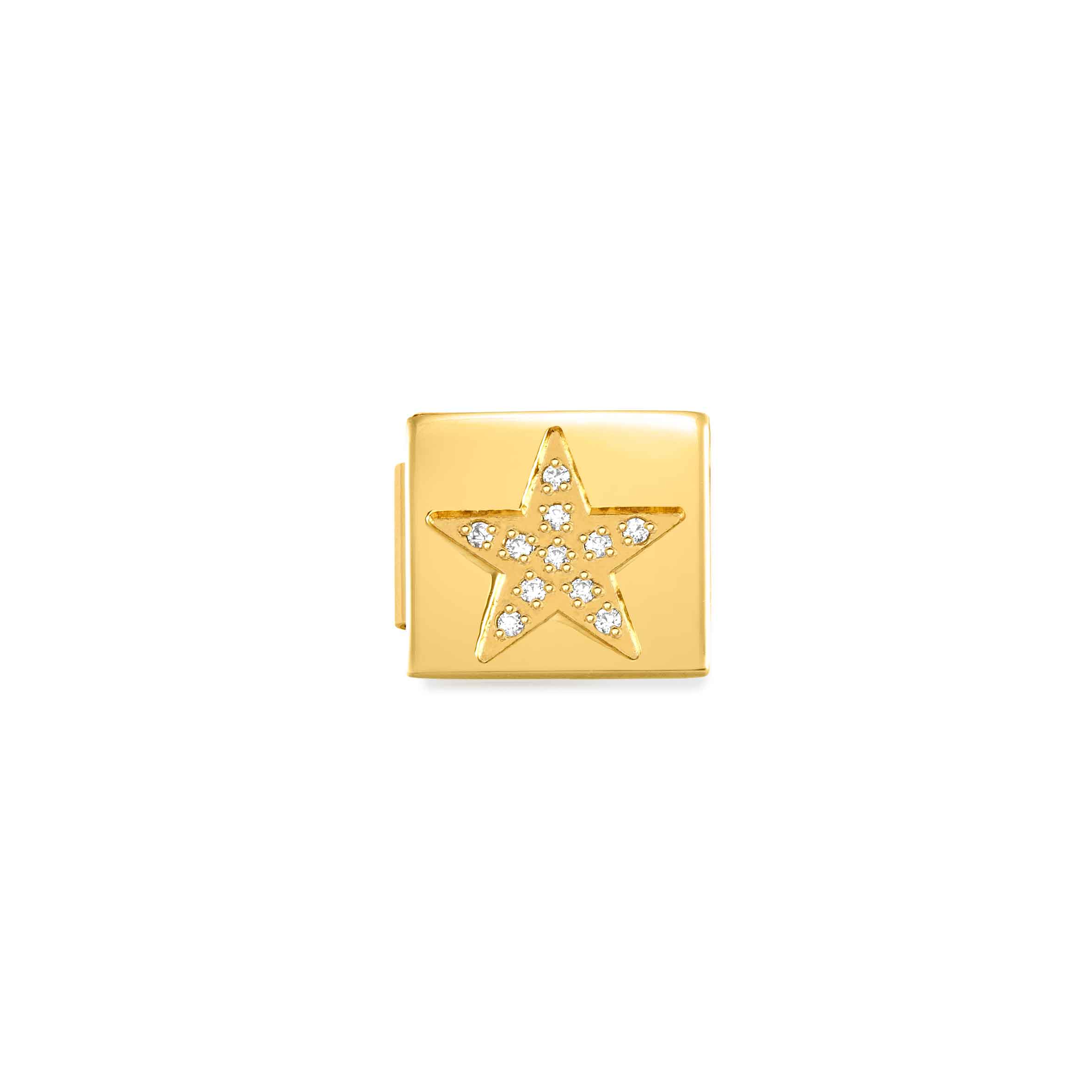 Composable GLAM Link star, Cubic Zirconia