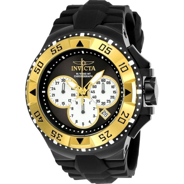 Invicta Men's 23047 Excursion Black Silicone Watch