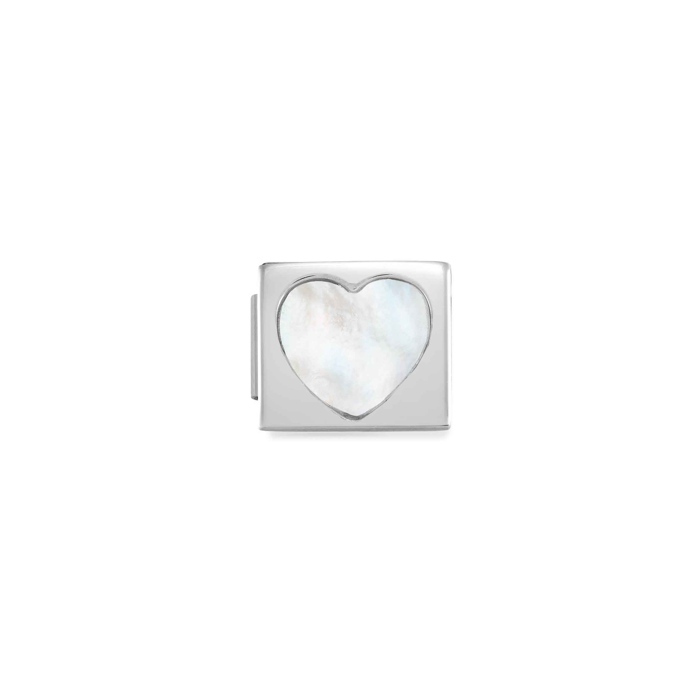 Composable GLAM Link Heart Mother of Pearl