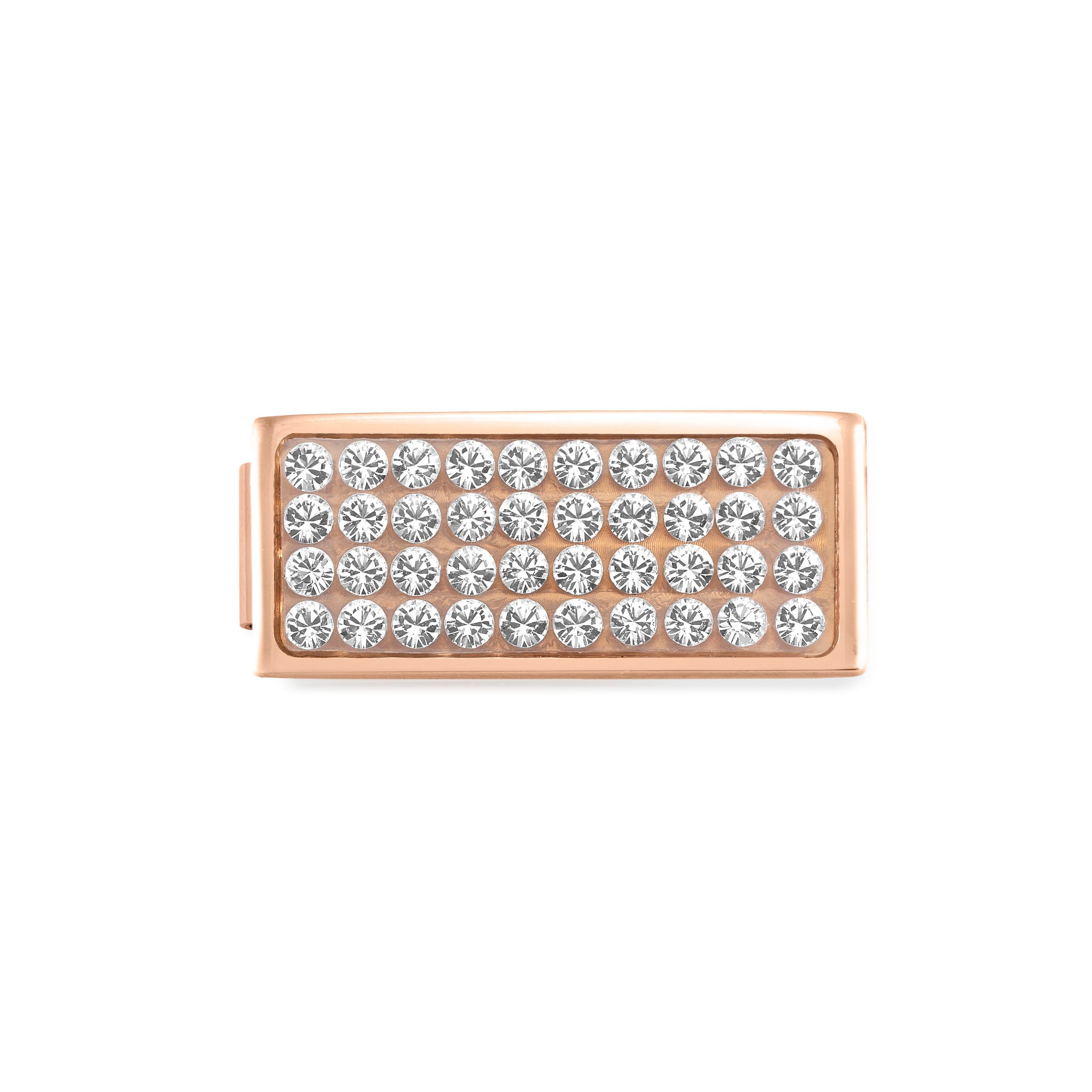 Double Composable GLAM Link, Pavé White, Rose