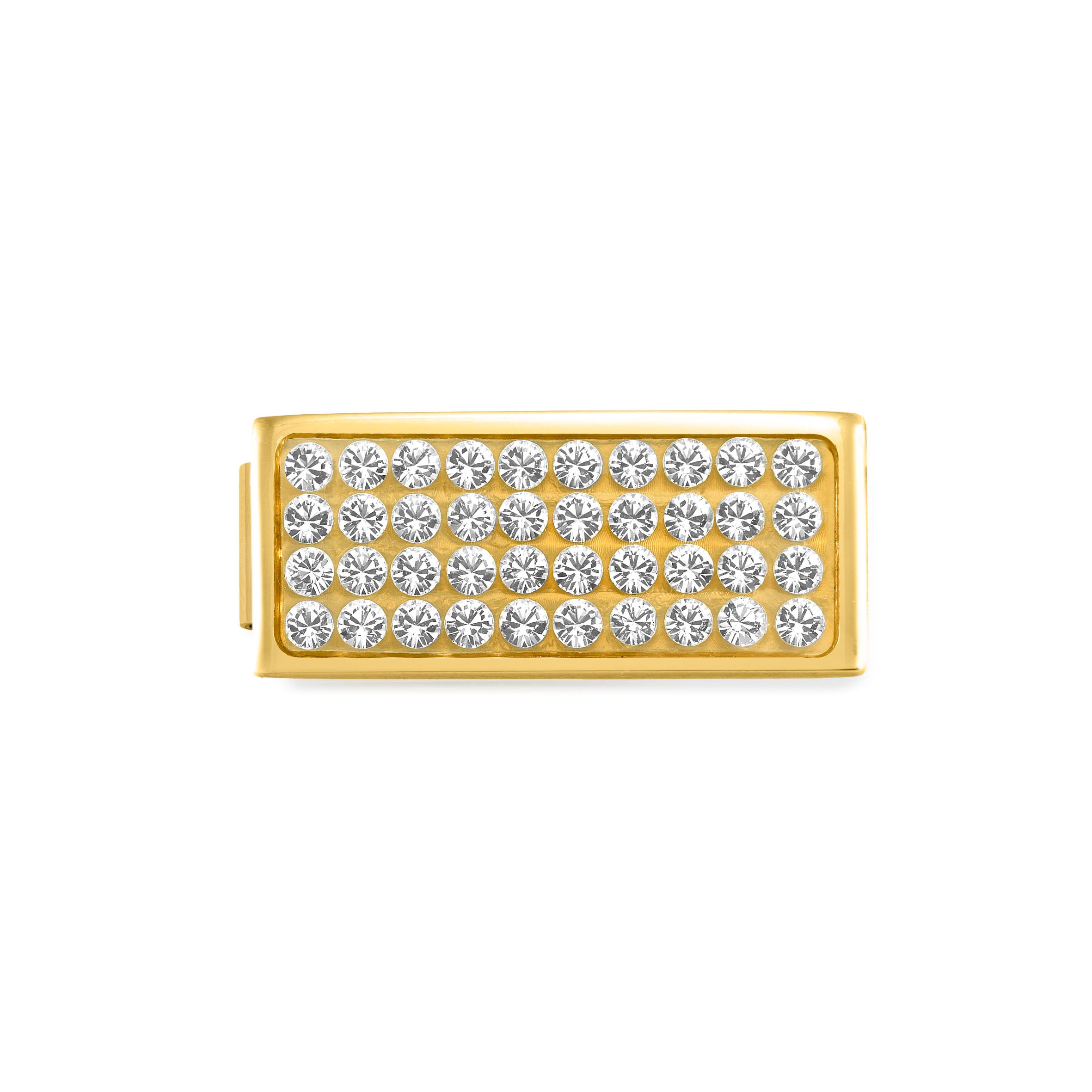 Composable GLAM Double Link with crystals