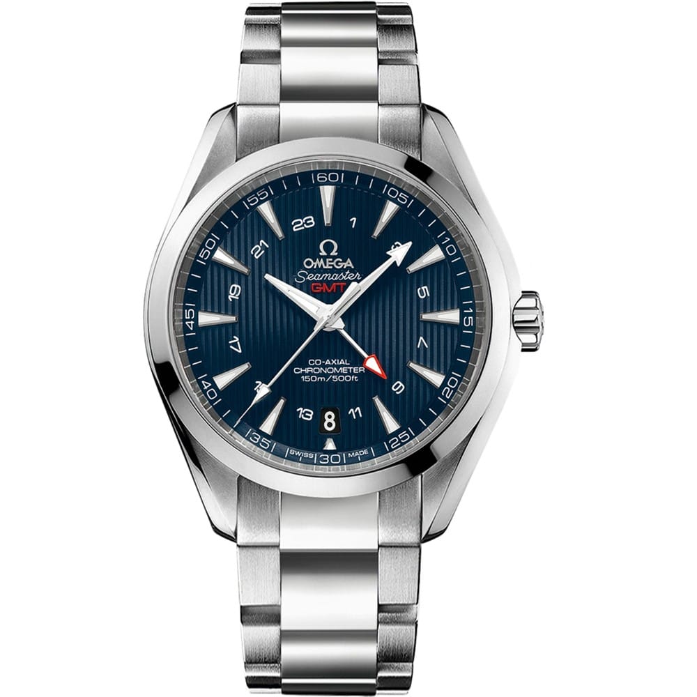 Omega Aqua Terra 150m GMT Mens Watch 231.10.43.22.03.001
