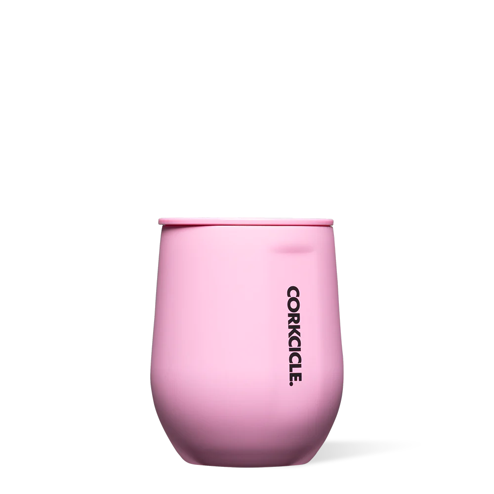 Stemless 12oz Sun-Soaked Pink