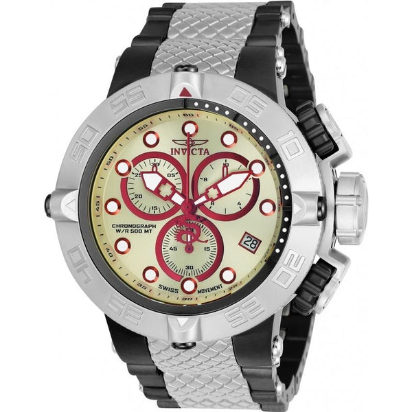 Invicta Men's 23359 Subaqua Black and Silver Stainless Steel Watch