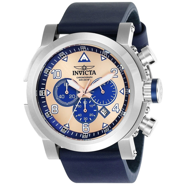 Invicta Men's 23366 I-Force Blue Leather Watch