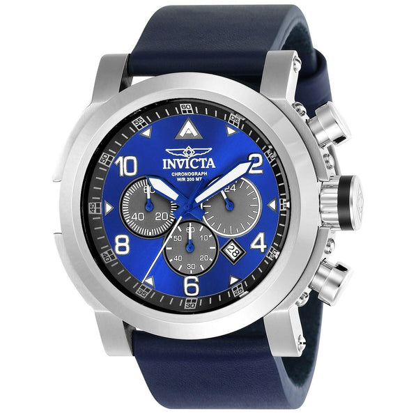 Invicta Men's 23367 I-Force Blue Leather Watch