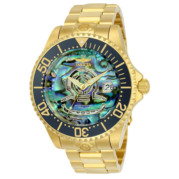 Invicta Men's 23454 Pro Diver Automatic Gold-Tone Stainless Steel Watch