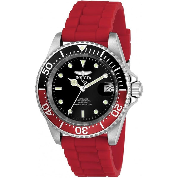 Invicta Men's 23680 Pro Diver Automatic Red Silicone Watch