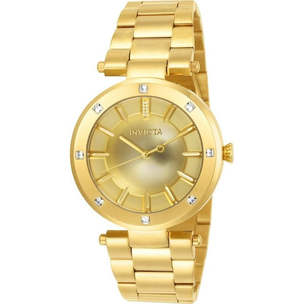 Invicta Women's 23728 Angel Gold-Tone Stainless Steel Watch