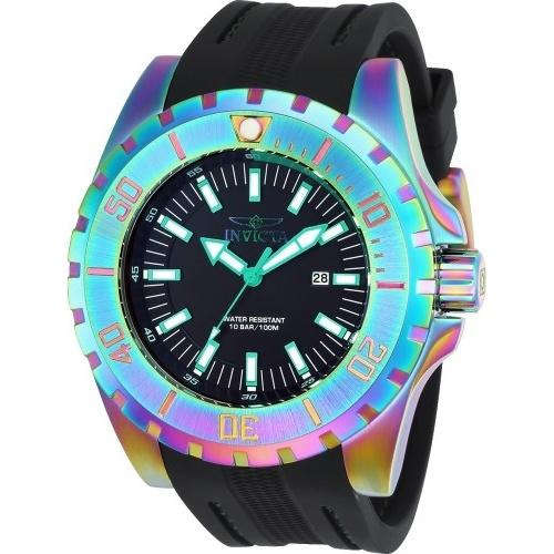 Invicta Men's 23742 Pro Diver Black Polyurethane Watch