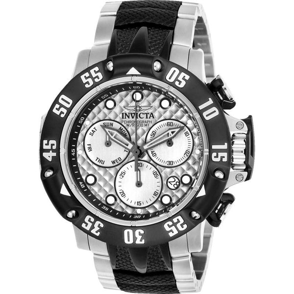 Invicta Men's 23804 Subaqua Black and Silver Stainless Steel Watch