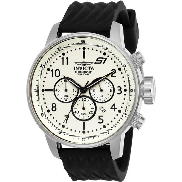 Invicta Men's 23810 S1 Rally Black Silicone Watch