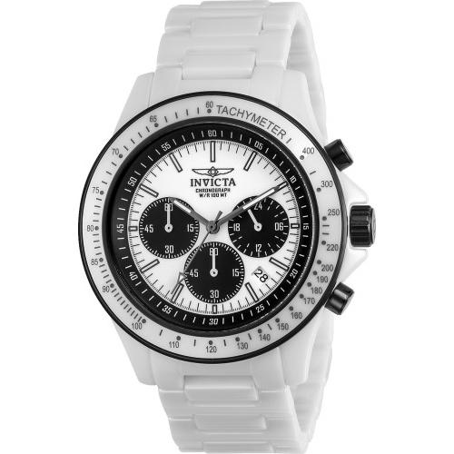 Invicta Men's 23839 S1 Rally White Ceramic Watch