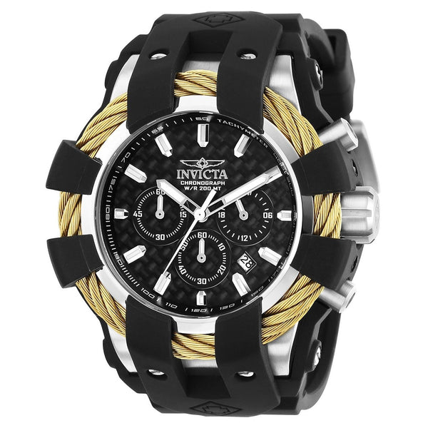 Invicta Men's 23858 Bolt Black Silicone Watch