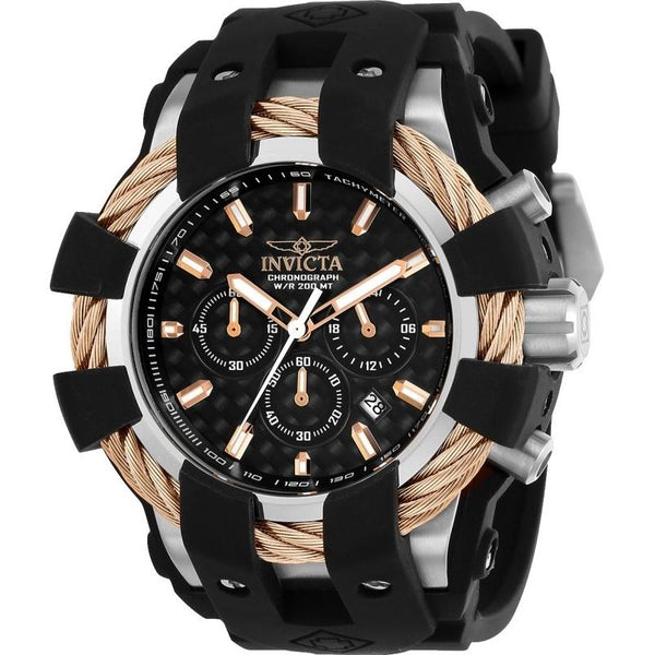 Invicta Men's 23859 Bolt Black Polyurethane Watch
