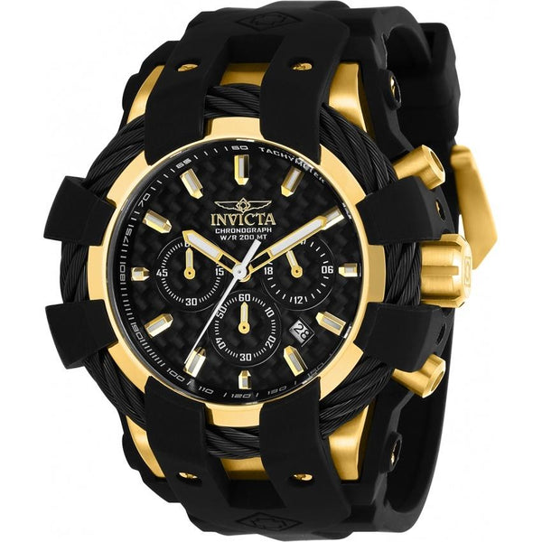 Invicta Men's 23861 Bolt Black Polyurethane Watch