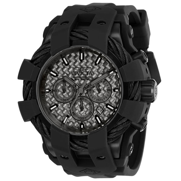 Invicta Men's 23865 Bolt Black Polyurethane Watch