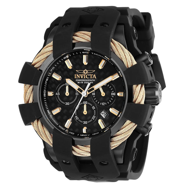 Invicta Men's 23867 Bolt Black Silicone Watch