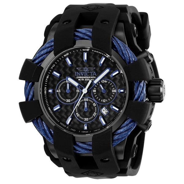 Invicta Men's 23868 Bolt Black Silicone Watch
