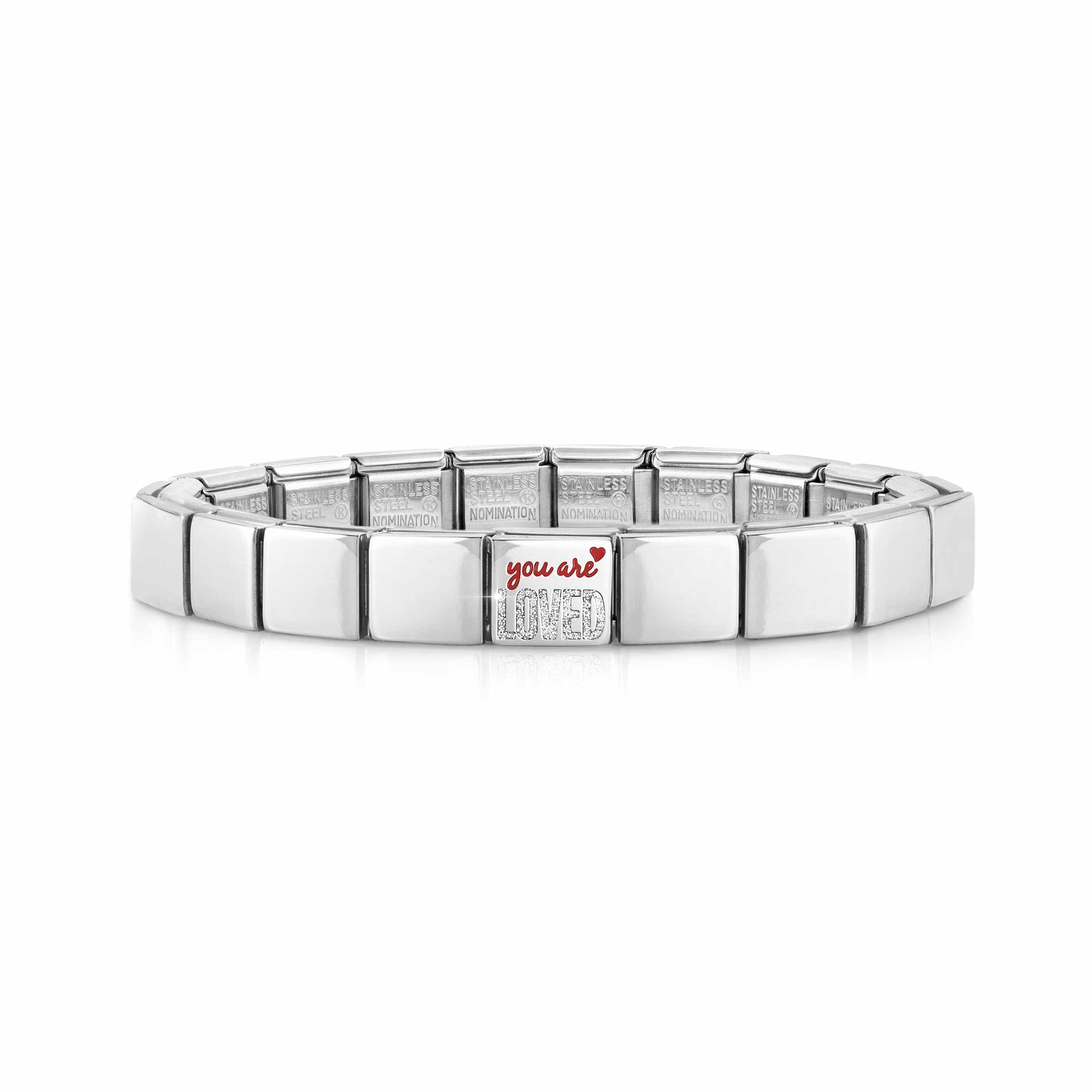 Composable GLAM bracelet, YOU ARE LOVED Glitter