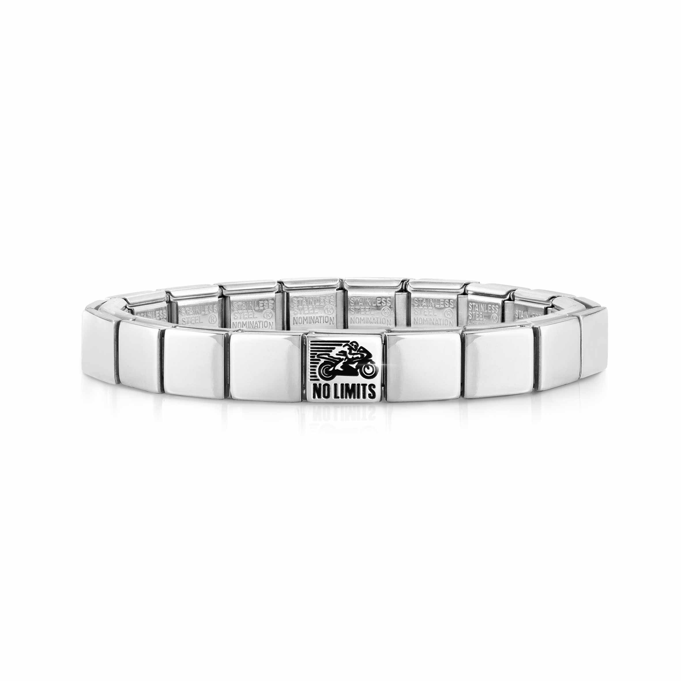 Composable GLAM bracelet, Motorbike NO LIMITS