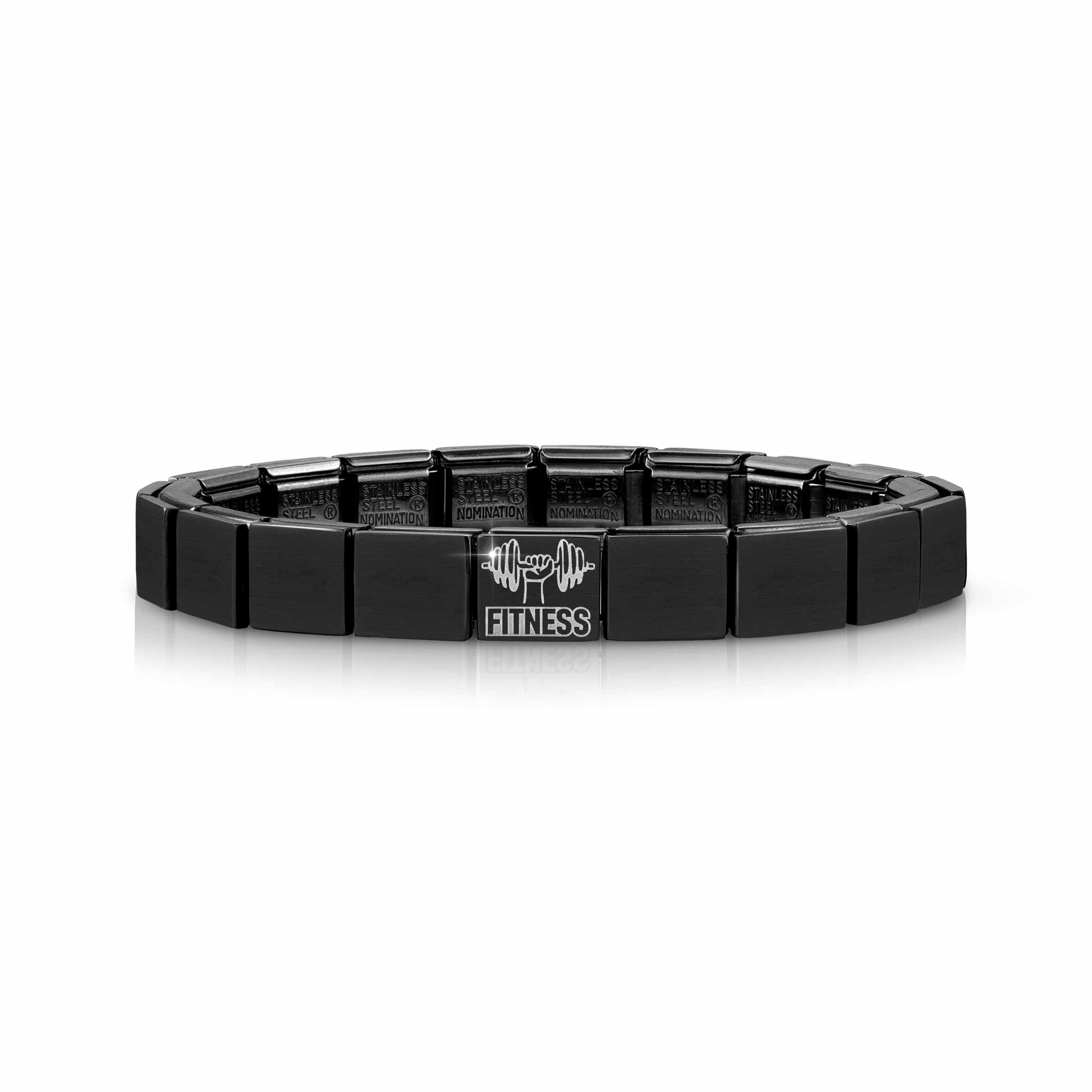 Composable GLAM Black bracelet, Weights FITNESS