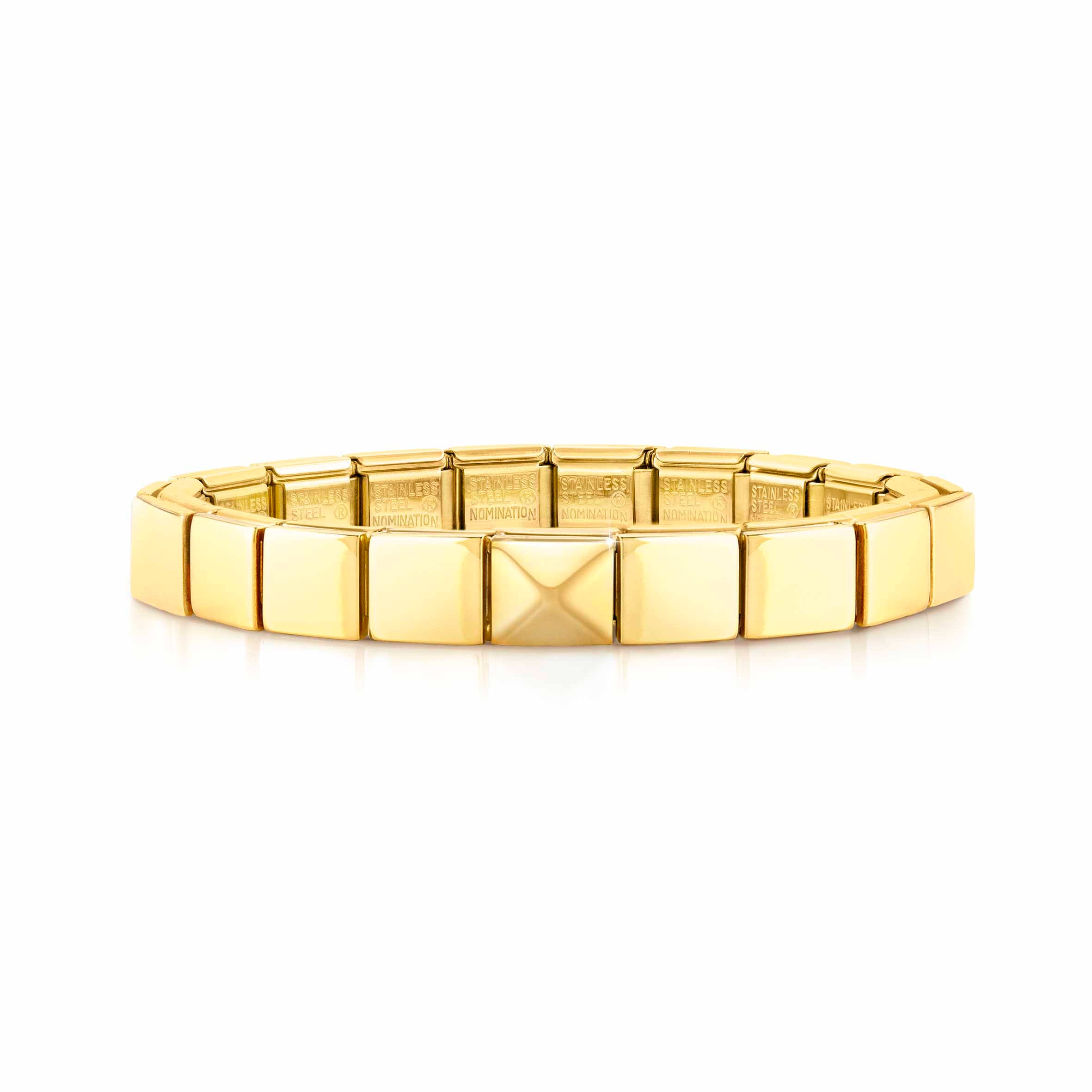 Composable GLAM Golden bracelet, Pyramid