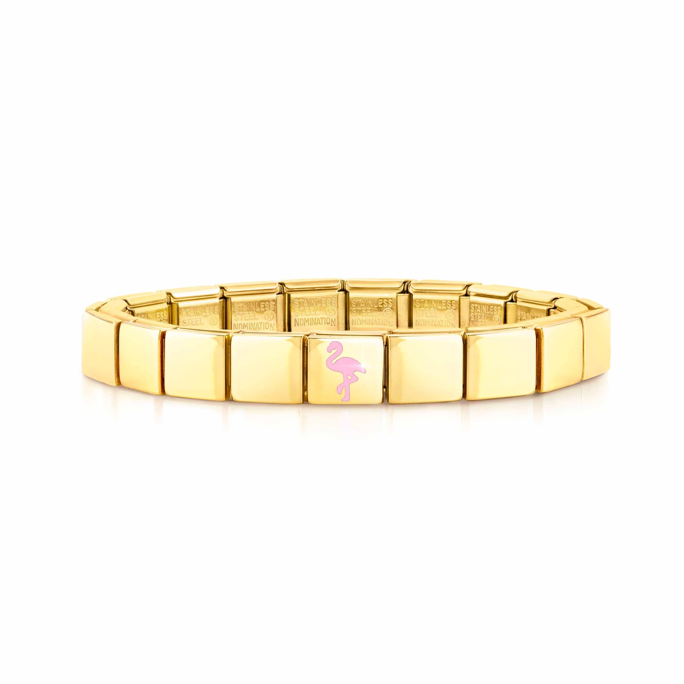 Composable GLAM bracelet, Flamingo Pink
