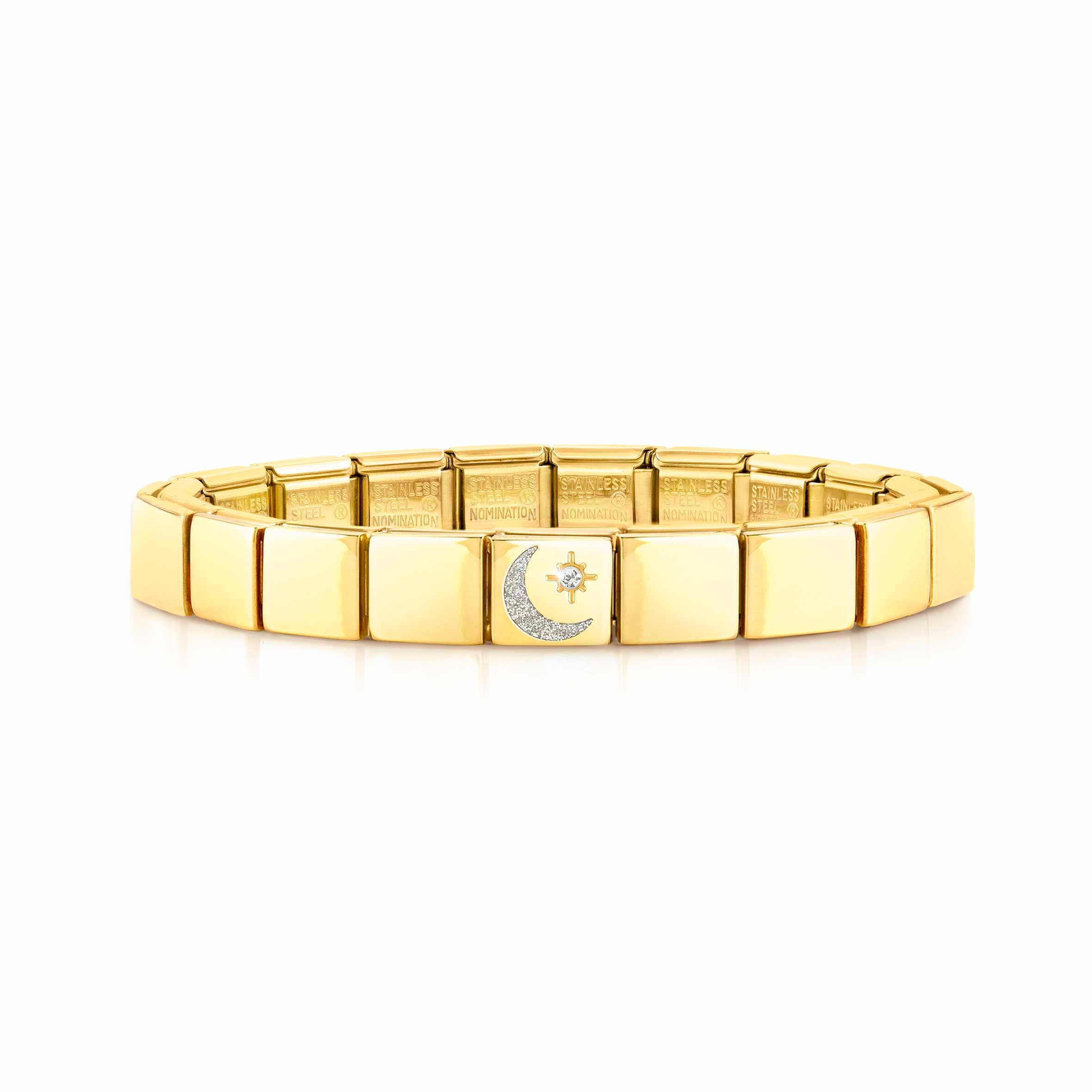 Composable GLAM bracelet, Moon and Star