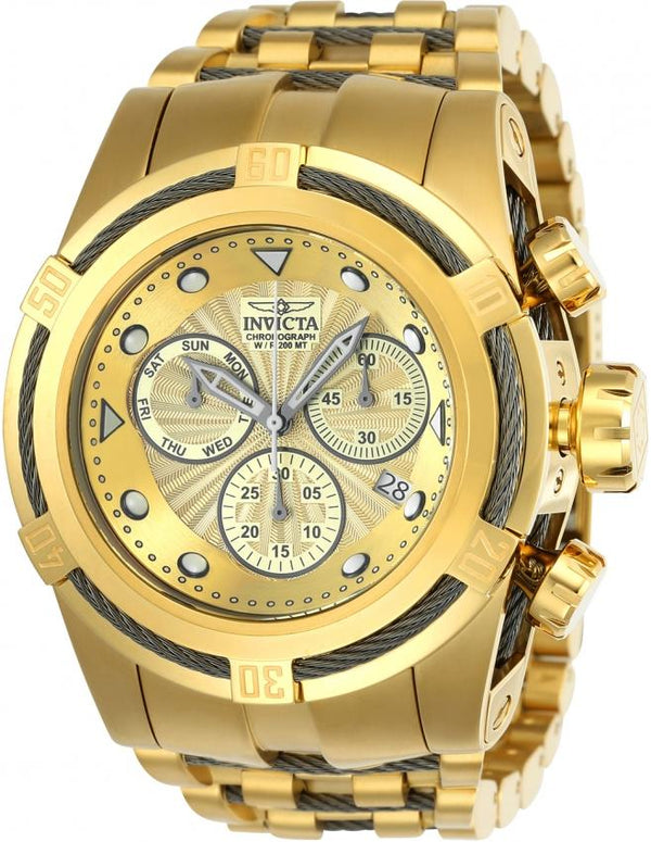 Invicta Men's 23913 Bolt Gold-Tone Silver Watch