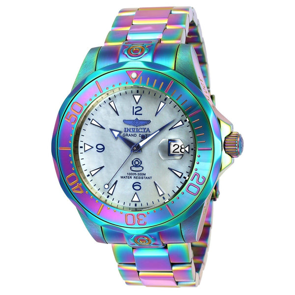 Invicta Men's 23944 Pro Diver Iridescent Stainless Steel Watch