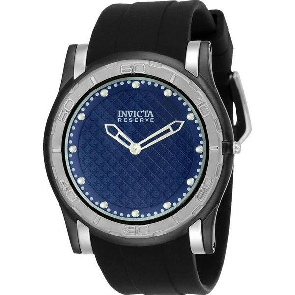 Invicta Men's 23947 Reserve Slim Black Polyurethane Watch