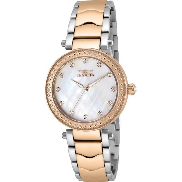 Invicta Women's 23966 Wildflower Rose-Tone and Silver Stainless Steel Watch