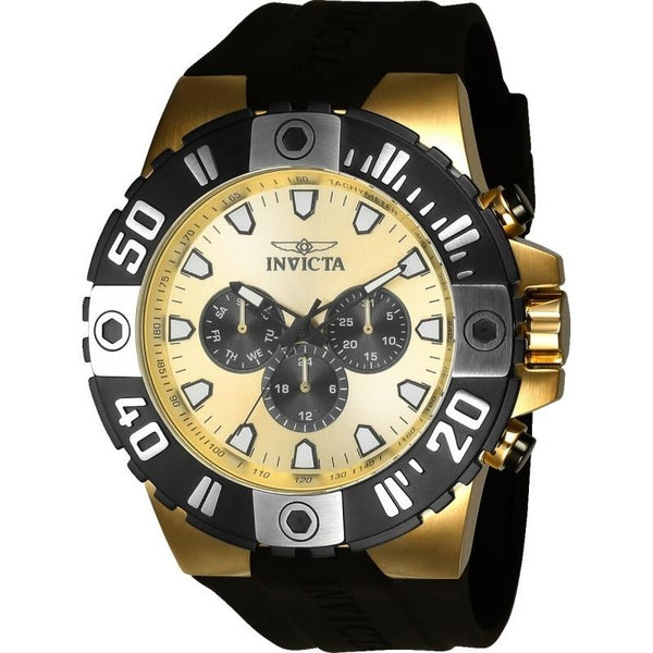 Invicta Men's 23971 Pro Diver Black Polyurethane Watch