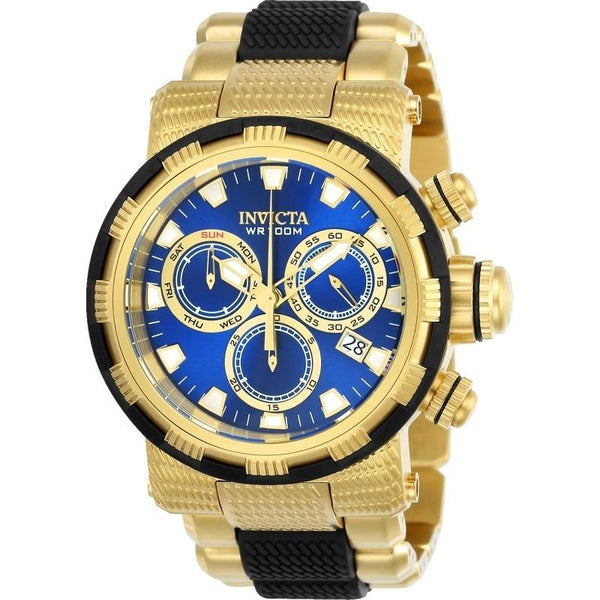 Invicta Men's 23979 Specialty Black and Gold-Tone Polyurethane and Stainless Steel Watch