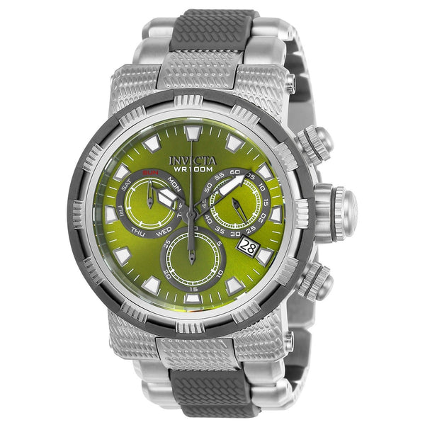 Invicta Men's 23989 Specialty Gunmetal and Silver Polyurethane and Stainless Steel Watch