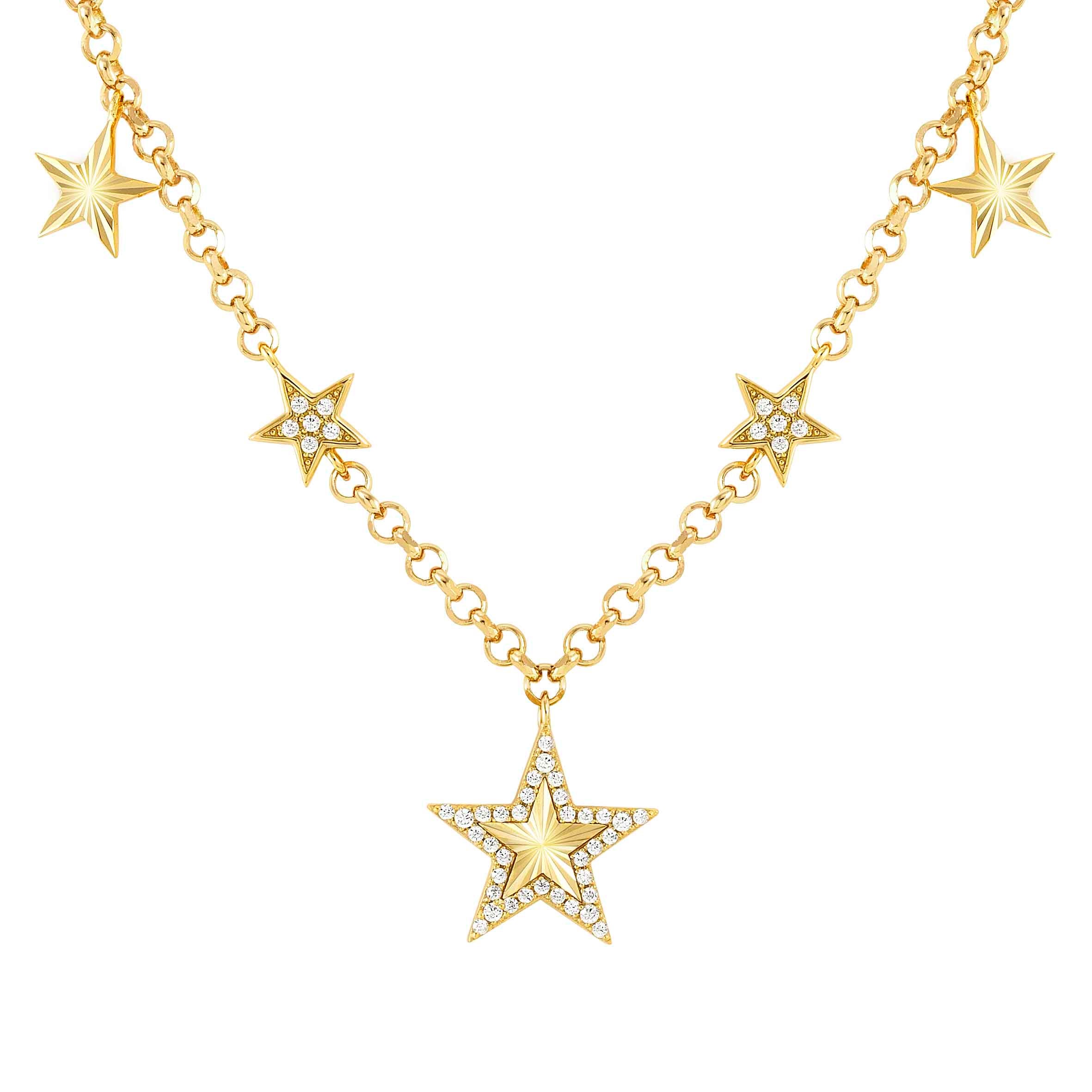 TrueJoy necklace with Star pendants