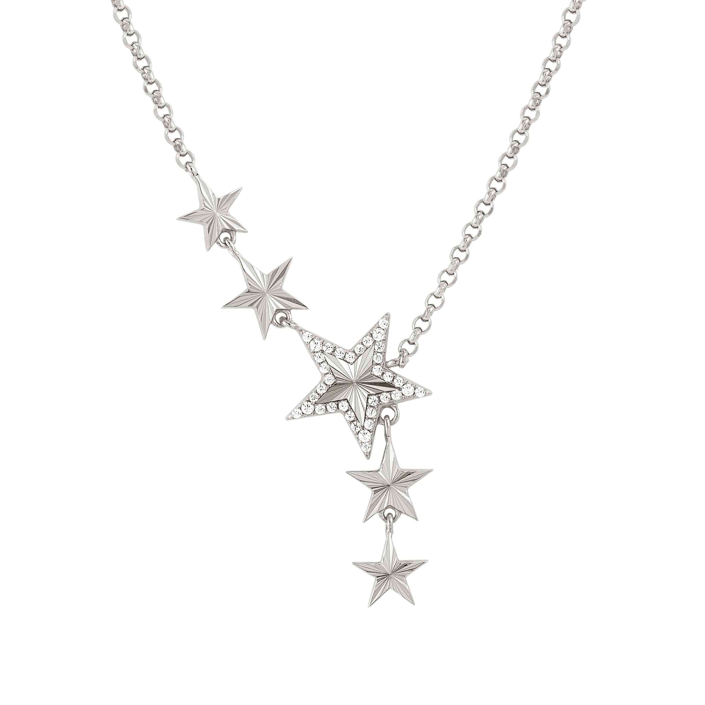 TrueJoy necklace with etched Stars