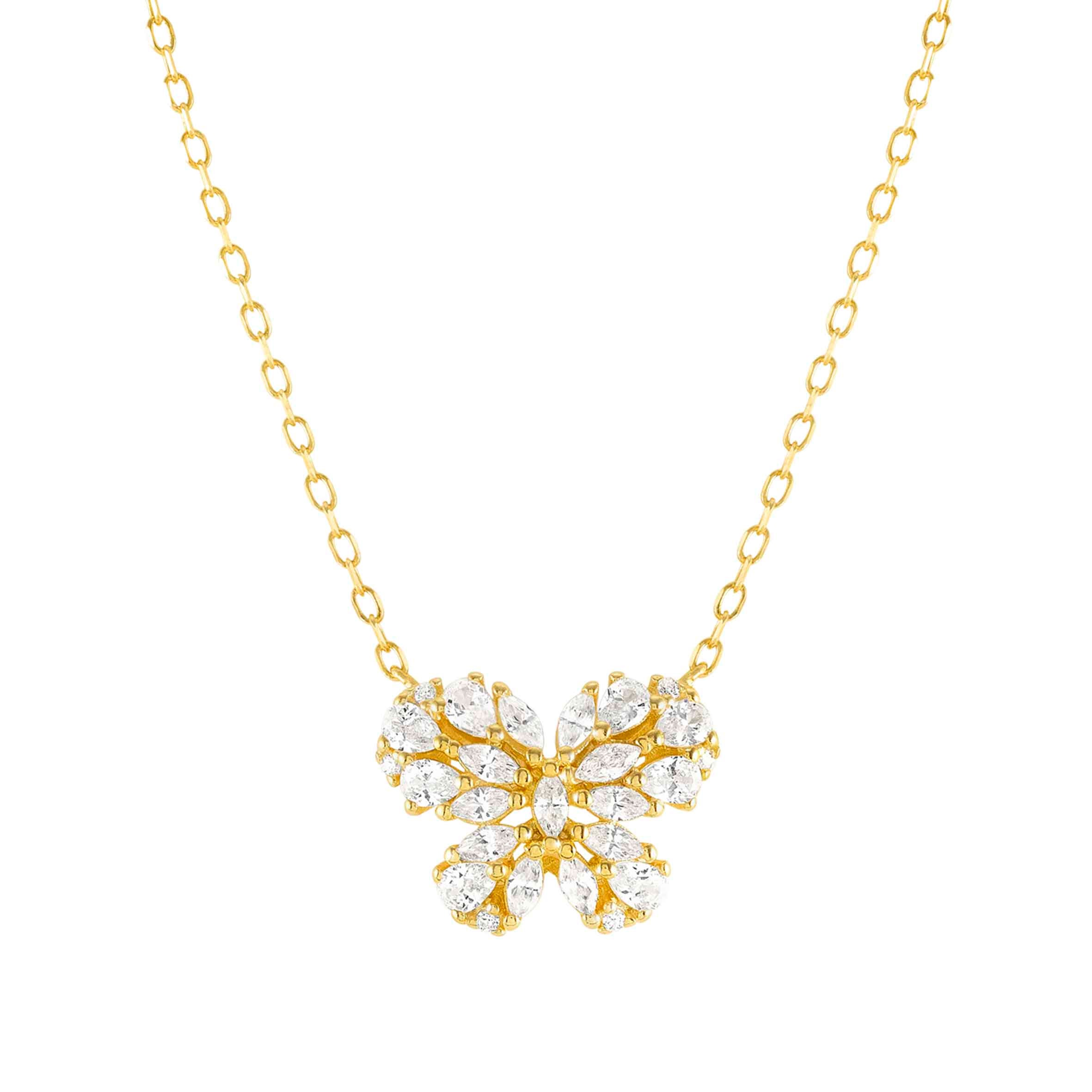 Rayoflight necklace, Butterfly, small