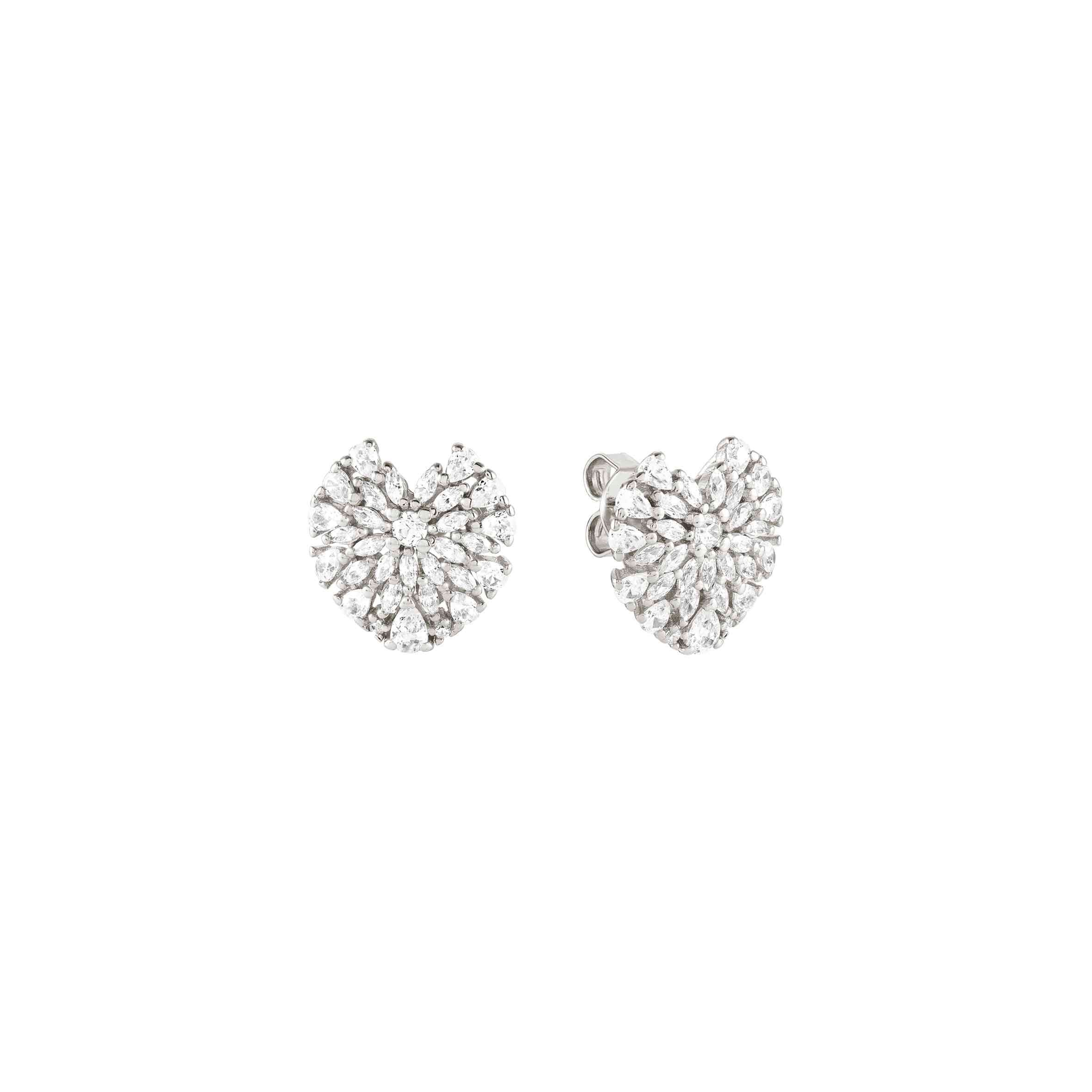 Rayoflight earrings with Heart