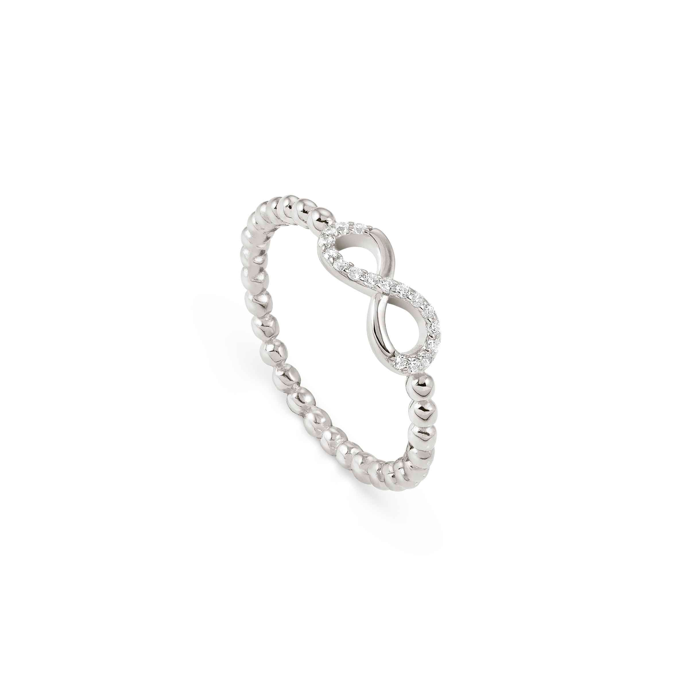 Lovecloud ring, Infinity with stones